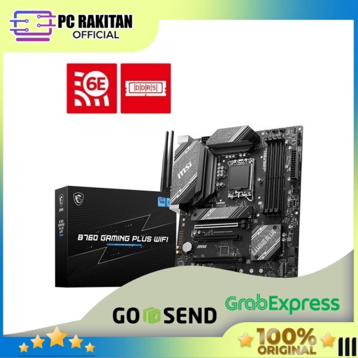 MSI MOTHERBOARD B760 GAMING PLUS WIFI (LGA 1700)