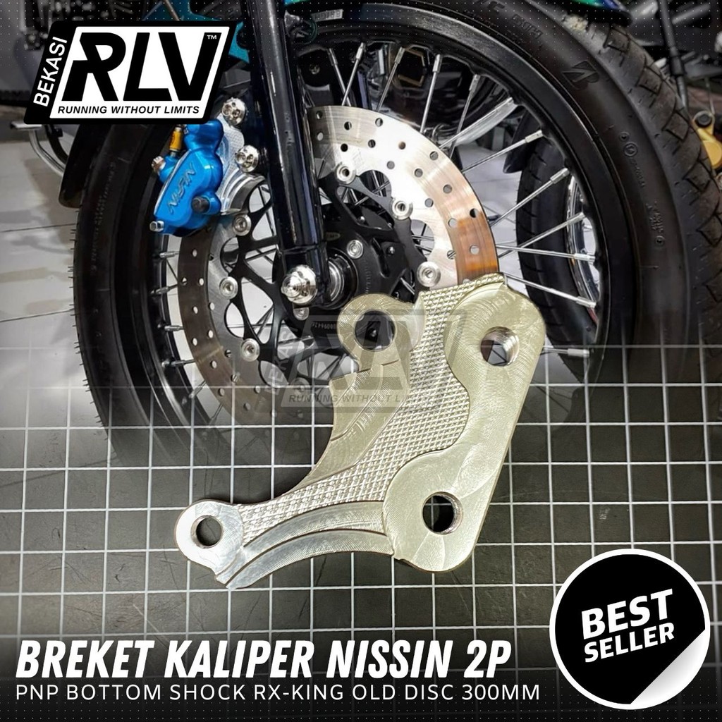 BREKET BRIKET KALIPER NISSIN 2P RX KING LAMA