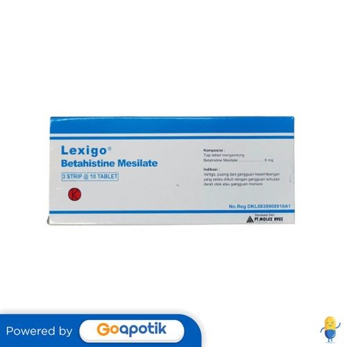 Lexigo 6 Mg Box 30 Tablet