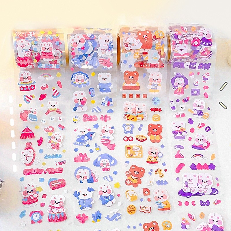 

Tape Motif Kartun Hewan Ukuran 6cm Untuk Dekorasi Handbook