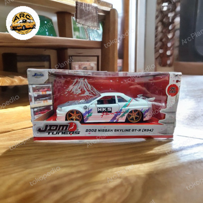 JADA JDM TUNERS 2002 NISSAN GT-R R34 HKS