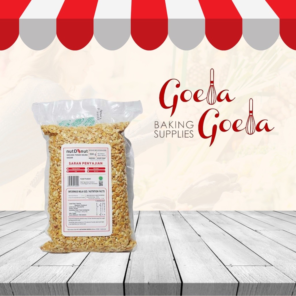 

Morin Kacang Tanah Kasar 500gr