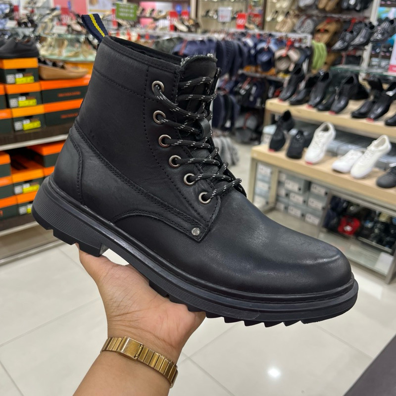 Sepatu Boots Pria by Jim Joker | Sepatu Kulit Jim Joker | Boots Jim Joker | Army 1