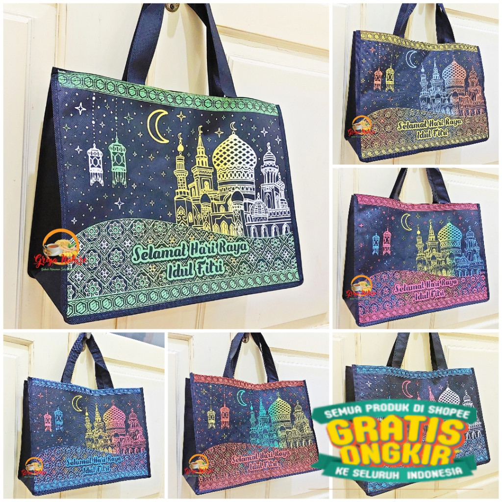 

[COD] GRIYA NATURE | Tas Lebaran Idul Fitri Spunbond Miring JUMBO BESAR Muat Sembako Beras Tas Parcel Tas Bingkisan Tas Parsel Hajatan Murah Hampers Souvenir Sovenir Goody Goodie Bag Kotak Premium Hari Raya Goodiebag Besar Goodybag Satuan Lusinan/ keluarg