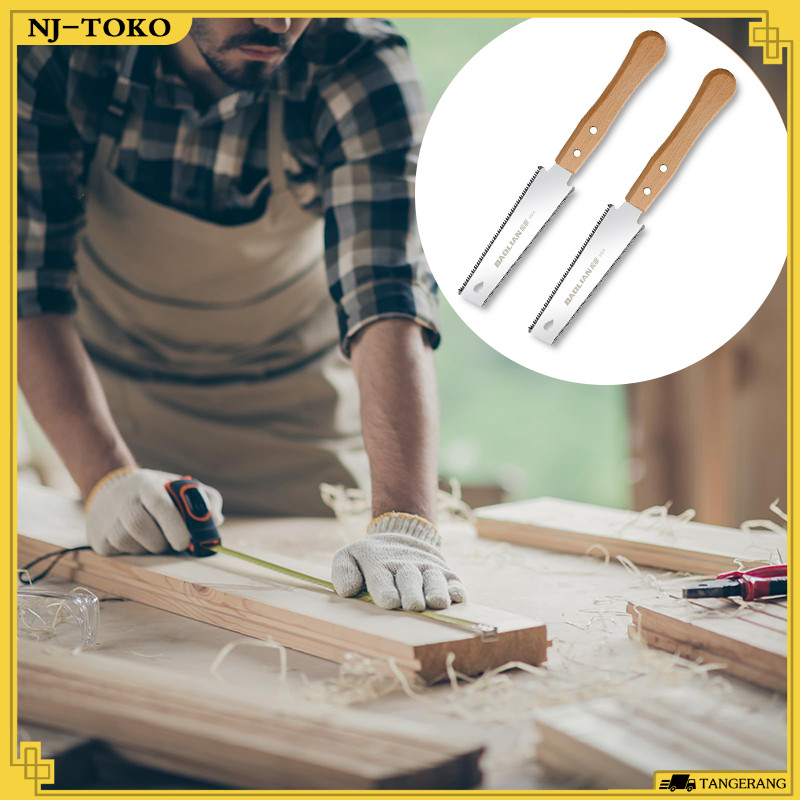 Gergaji Tangan Jepang Tahan Lama Gergaji Kayu Kecil Tajam Baja Ori Kualitas Tinggi Gergaji Kayu Port