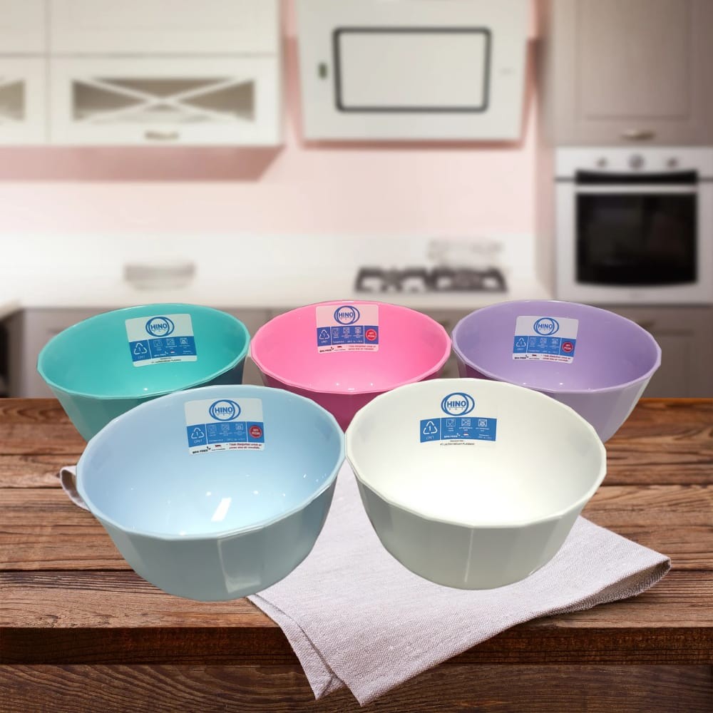 Mangkok Kuah Plastik Kecil Warna Warni Aesthetic Mini Bowl Set untuk Kafe Modern MANGKOK MEIKO M-210