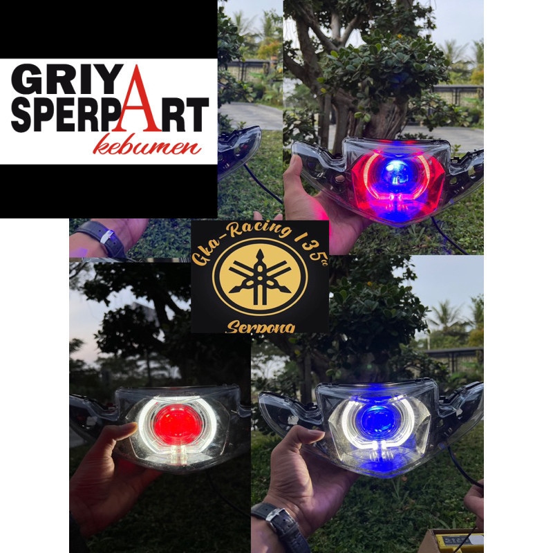 Lampu depan Vega R new biled billed