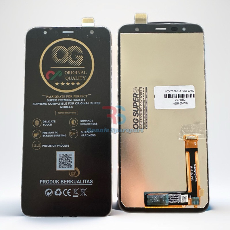 LCD TOUCHSCREEN SAMSUNG GALAXY J4 PLUS / SAMSUNG J6 PLUS / J610 J415 - ORI COMPLETE -