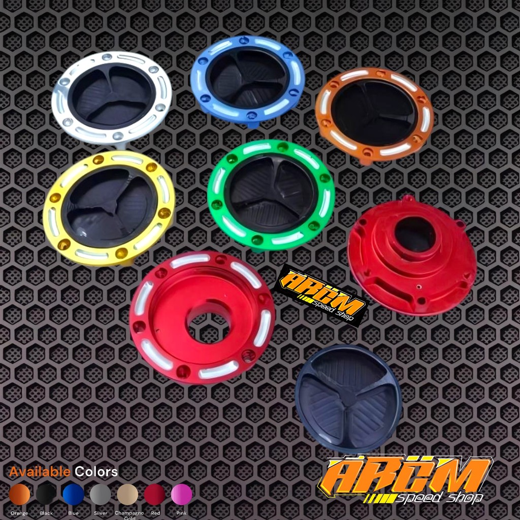 Fuel Cap Tutup Tangki Ninja 250 Fi / Ninja 250 Karbu Tutup Tangki Ninja CNC Full Alumunium