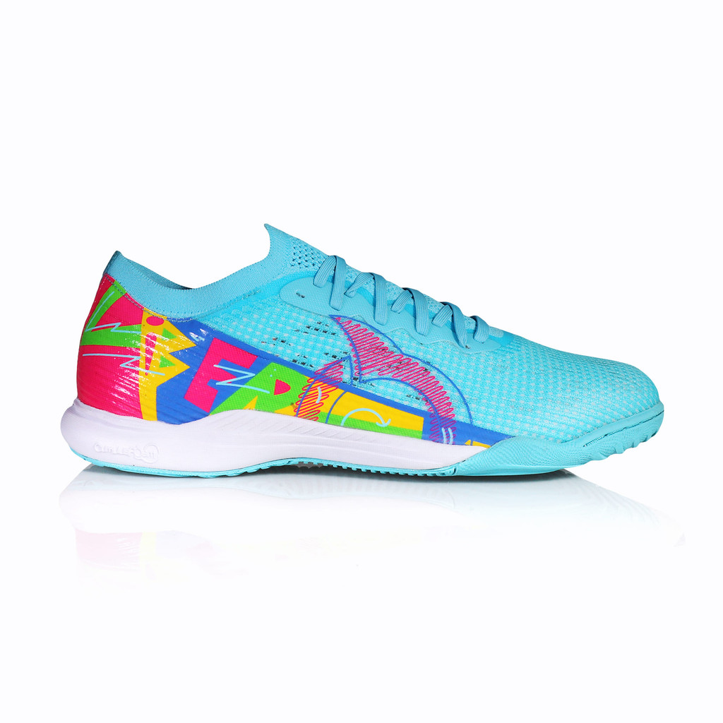 Ortuseight Sepatu Futsal Catalyst Liberte V4 IN Cyan Pink