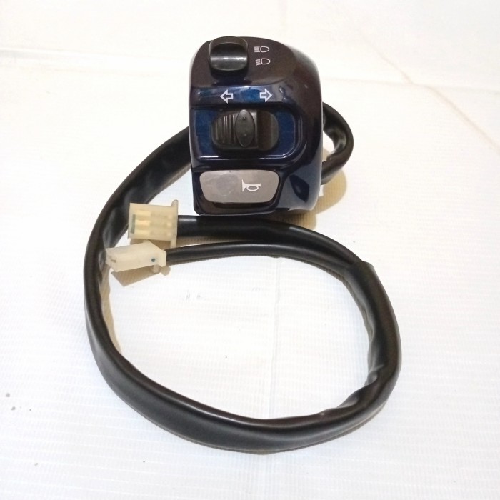 saklar kiri yamaha fino fi 115 dark blue ori