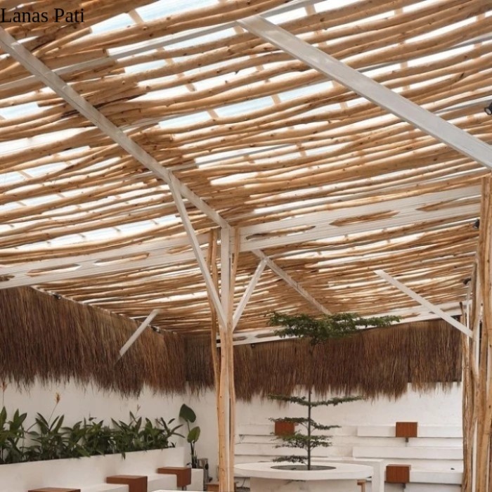 

Ranting Kayu Jati Panjang 2 Meter Bahan Dekorasi Atap Plafon Cafe Gazebo XD3