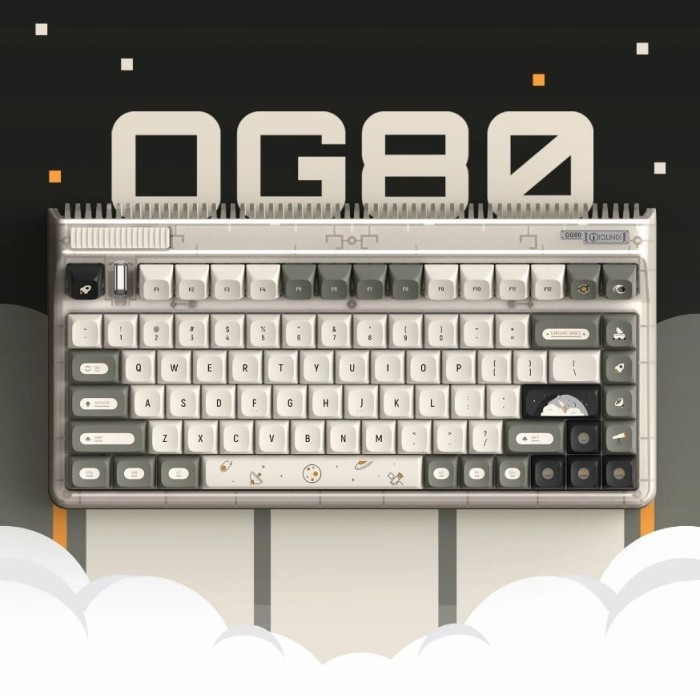 IQUNIX OG80 Hitchhiker Wireless Mechanical Keyboard