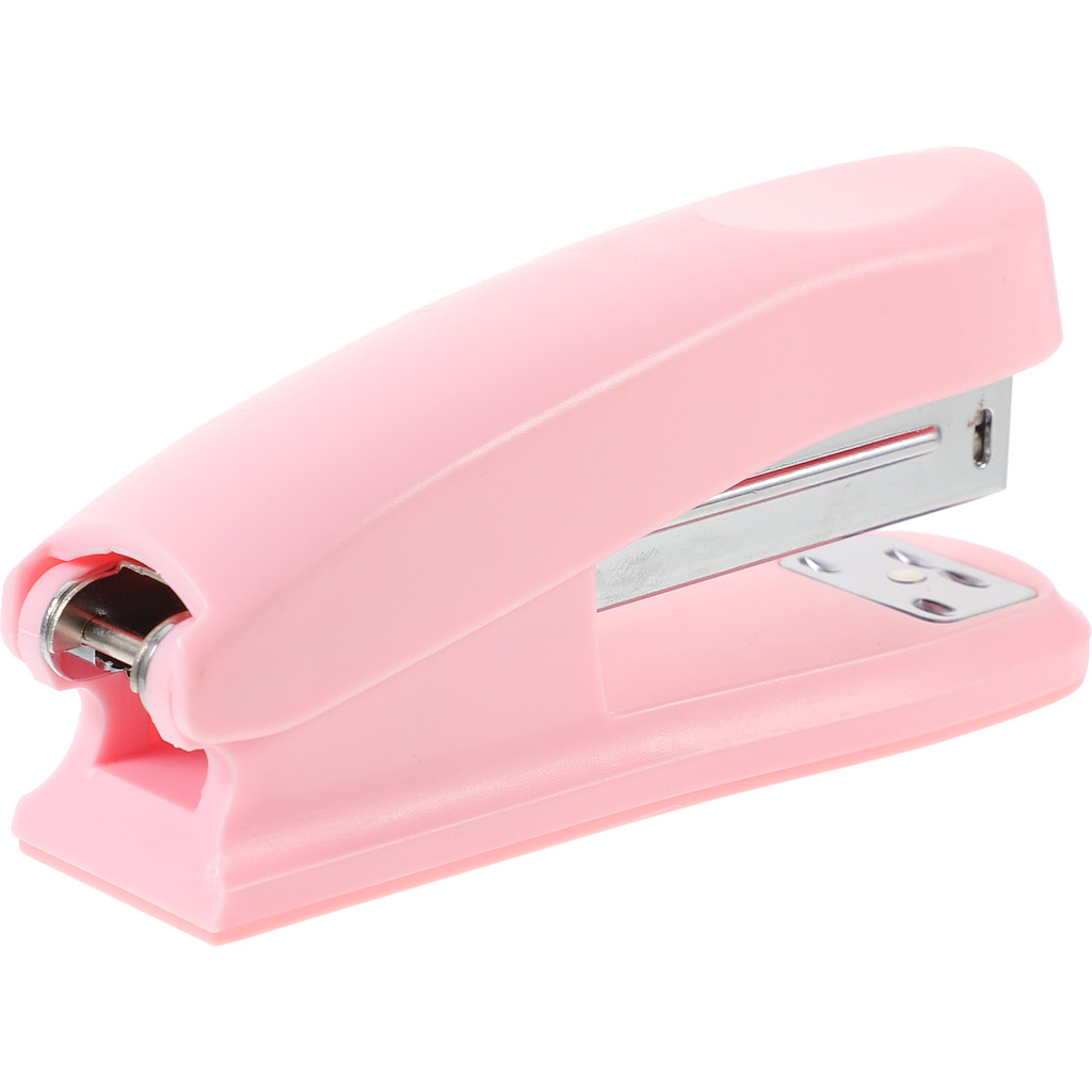 

Electric Stapler Hand Held Metal Mini Staplers Bulk Compact Small Pink Office Supplies for Desk