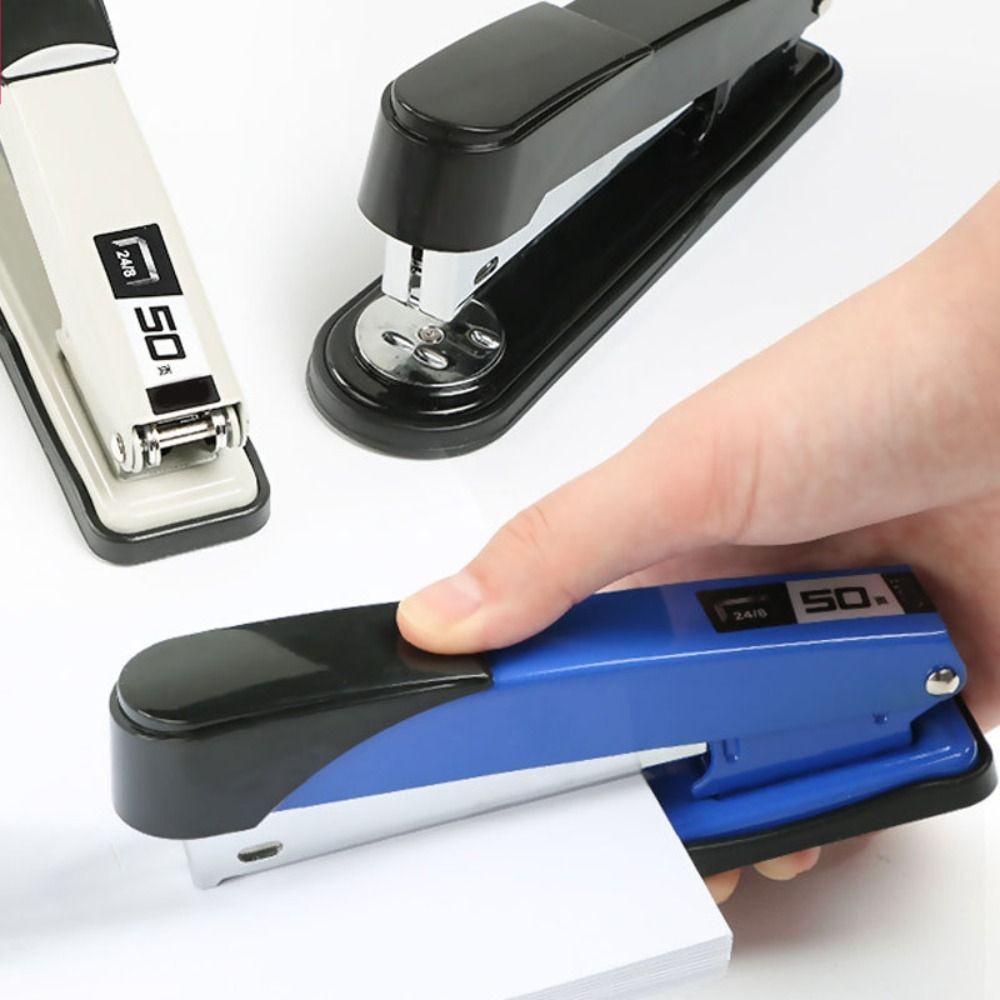 

Creative Multi-Purpose Heavy Duty Stapler Effortless Multifunction Long Stapler Metal Bookbinding Machine School Office Supplies