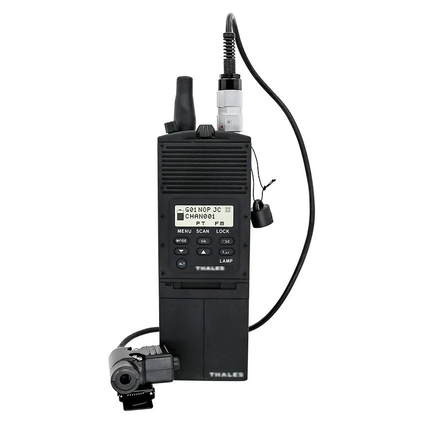 

PRC148 Airsoft Shooting Tactical Headset Adapter PRC 148 Tactical Walkie-talkie Virtual Model（no Function）Tactical U94 6 Pin Ptt