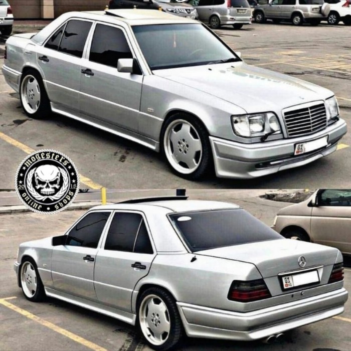 bodykit bemper bumper MercedesBenz W124 boxer AMG - belakang W124 grade-a