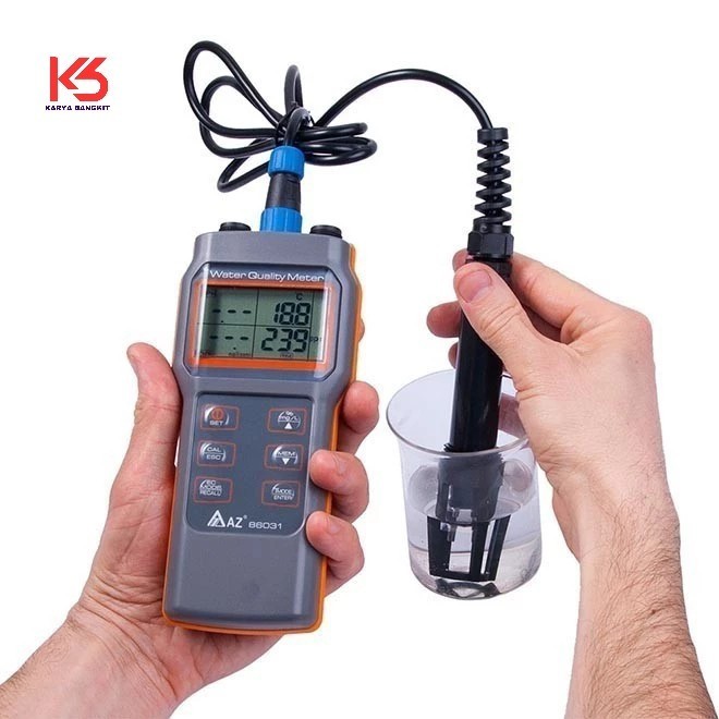 PH Cond Salt DO Meter AZ 86031 Dissolved Oxygen Salinity TDS AZ86031