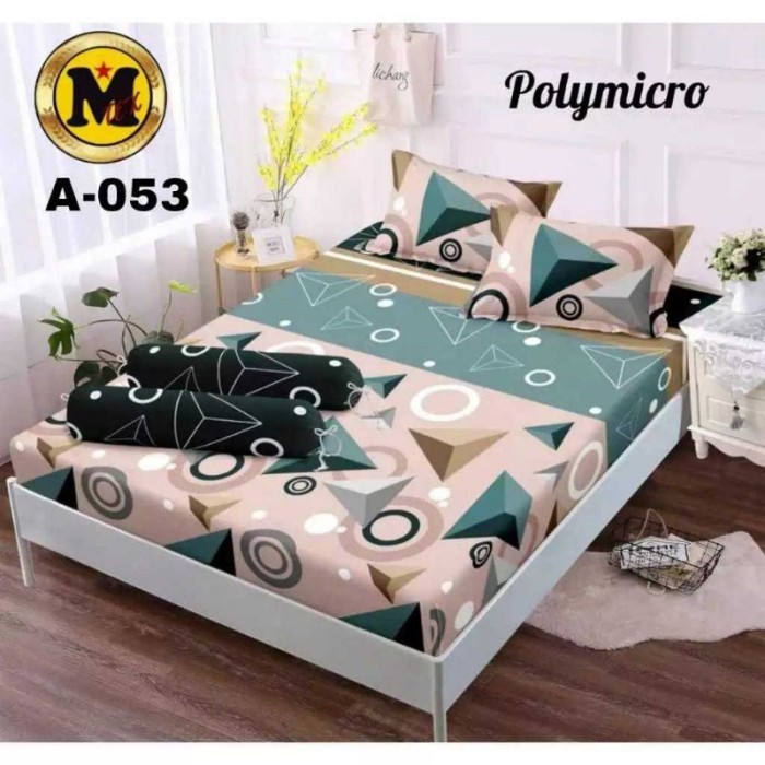 "SKY.LD" -  PROMO Sprei Bonita 180x200 160x200 120x200 Motif Terbaru dengan Bonus Sarung Bantal dan 