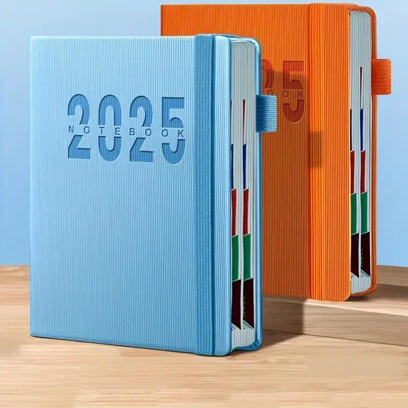 

A5 Notepad Self Discipline Agenda 2025 Time Management Notebook Planner Notebooks Diary Writing Pads Office School Supplies