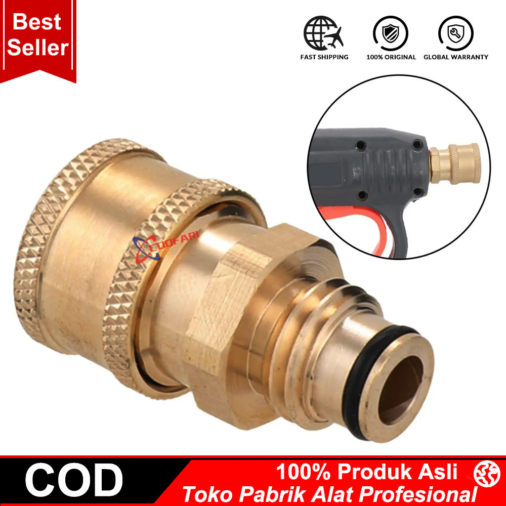 Quick release 1/4" drat M16-buat ujung gun