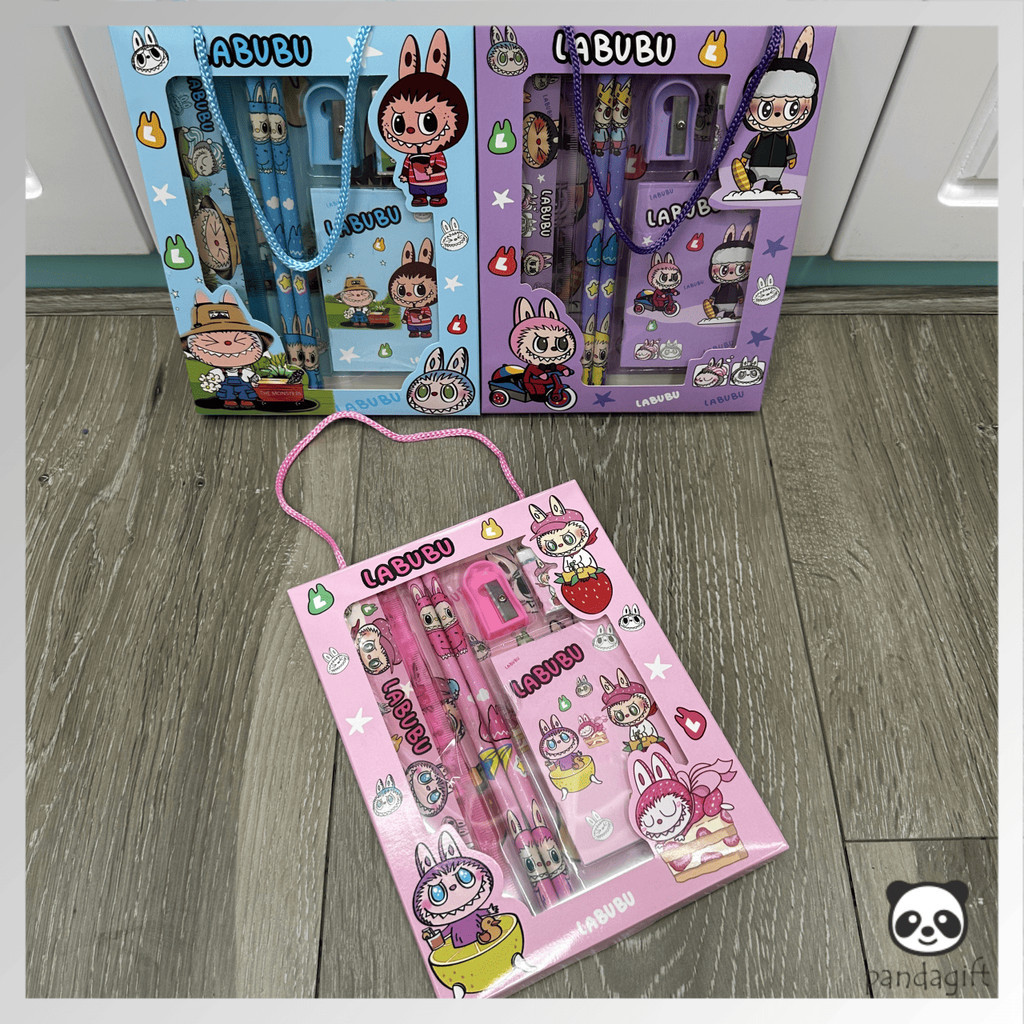 

Alat Tulis Set 6 in 1 Karakter Kuromi Murah Lucu / Kotak Pensil Anak Set Stationery Untuk Hadiah Anak Sekolah S*nrio Labubu - GG0416