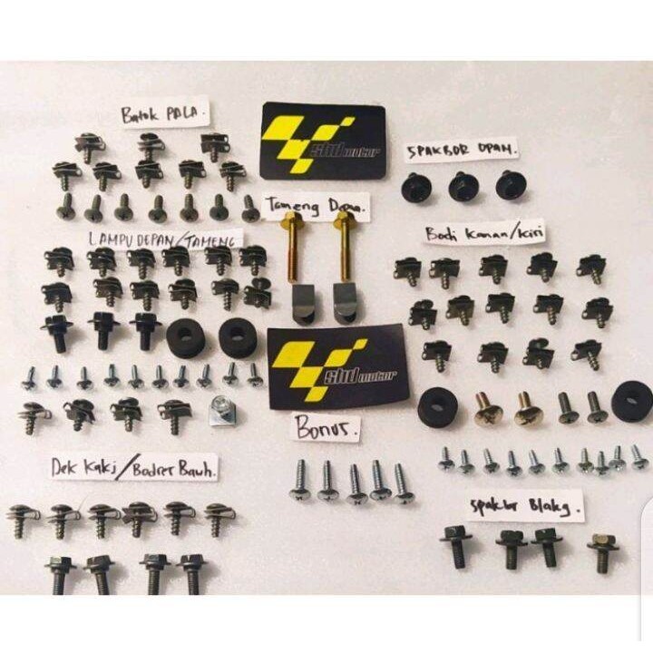 baut body full set mio soul gt 125 fi