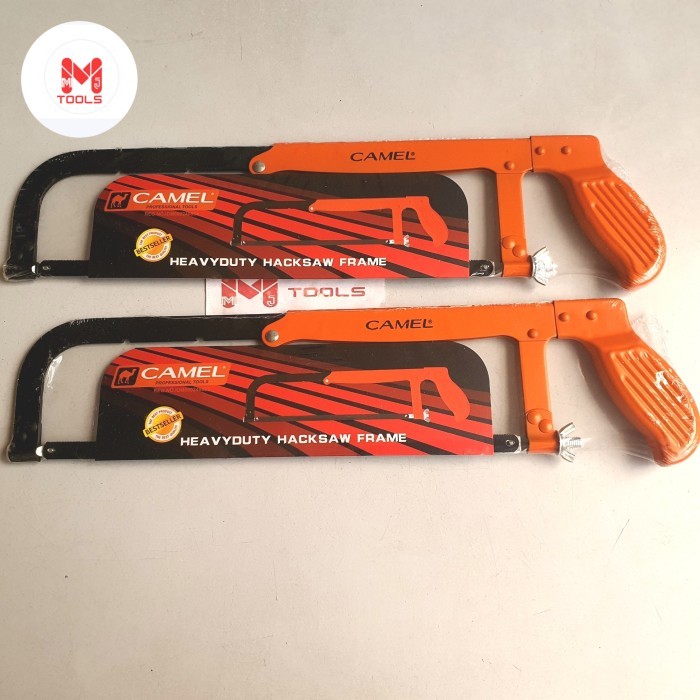 Gagang Gergaji Besi CAMEL + Mata Gergaji - Paket Gagang Gergaji Besi CAMEL