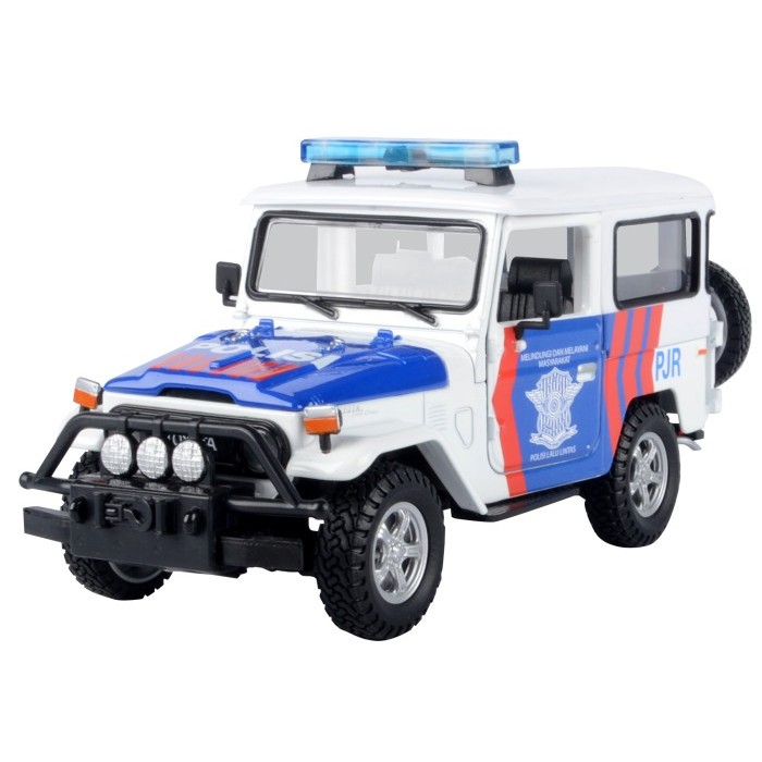 Motormax - Toyota FJ40 Land Cruiser Polisi PJR - Skala 1:24