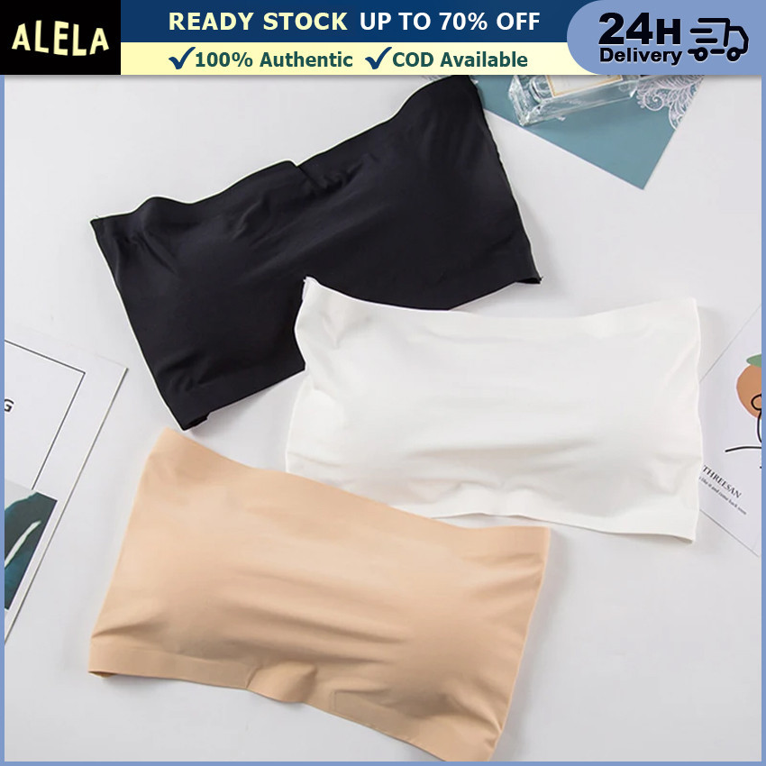Seamless Invisible Strapless Bra BH Kemben Wanita Pengait Belakang Tanpa Kawat Tanpa Tali