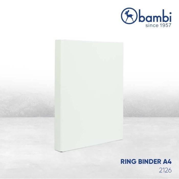 

Bambi D-Type 2 Ring Binder A4 2126 Kapasitas 15mm Tebal 3cm - Yellow