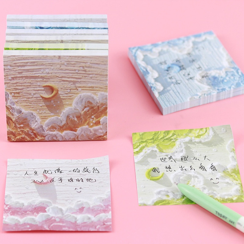 COD Lukisan Cat Minyak Pemandangan, Catatan  Catatan Buku Besar Bahan Buku ,Besar Bahan Memo ,Buku M