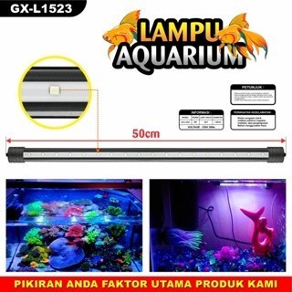 SALE Lampu LED CELUP AQUARIUM AQUASCAPE AKUARIUM UKURAN 30 40 50 80CM - 30CM 2 WARNA