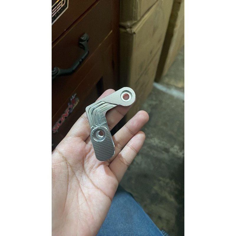 Klem kabel rem rr breket selang rem ninja rr universal dudukan selang rem depan cnc Gorilla