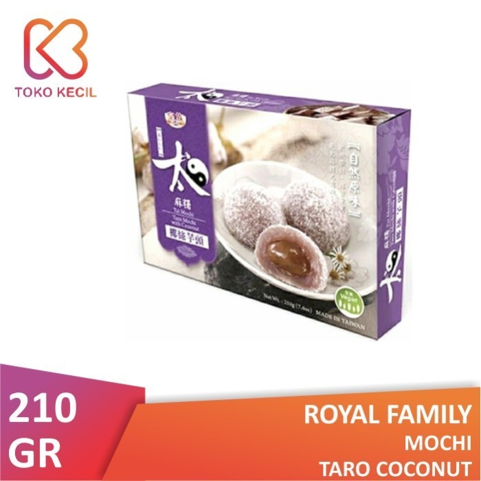 

Royal Family Taro Coconut Mochi 210gr