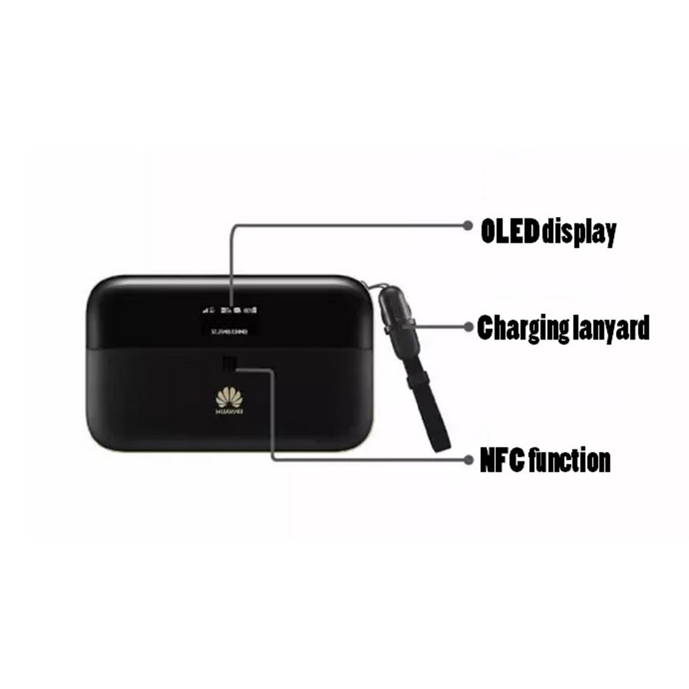 Unlocked Huawei WiFi 2 Pro 6400mAh E5885 E5885Ls-93a CAT6 300Mbps Wireless Mobile Pocket Hotspot Rou