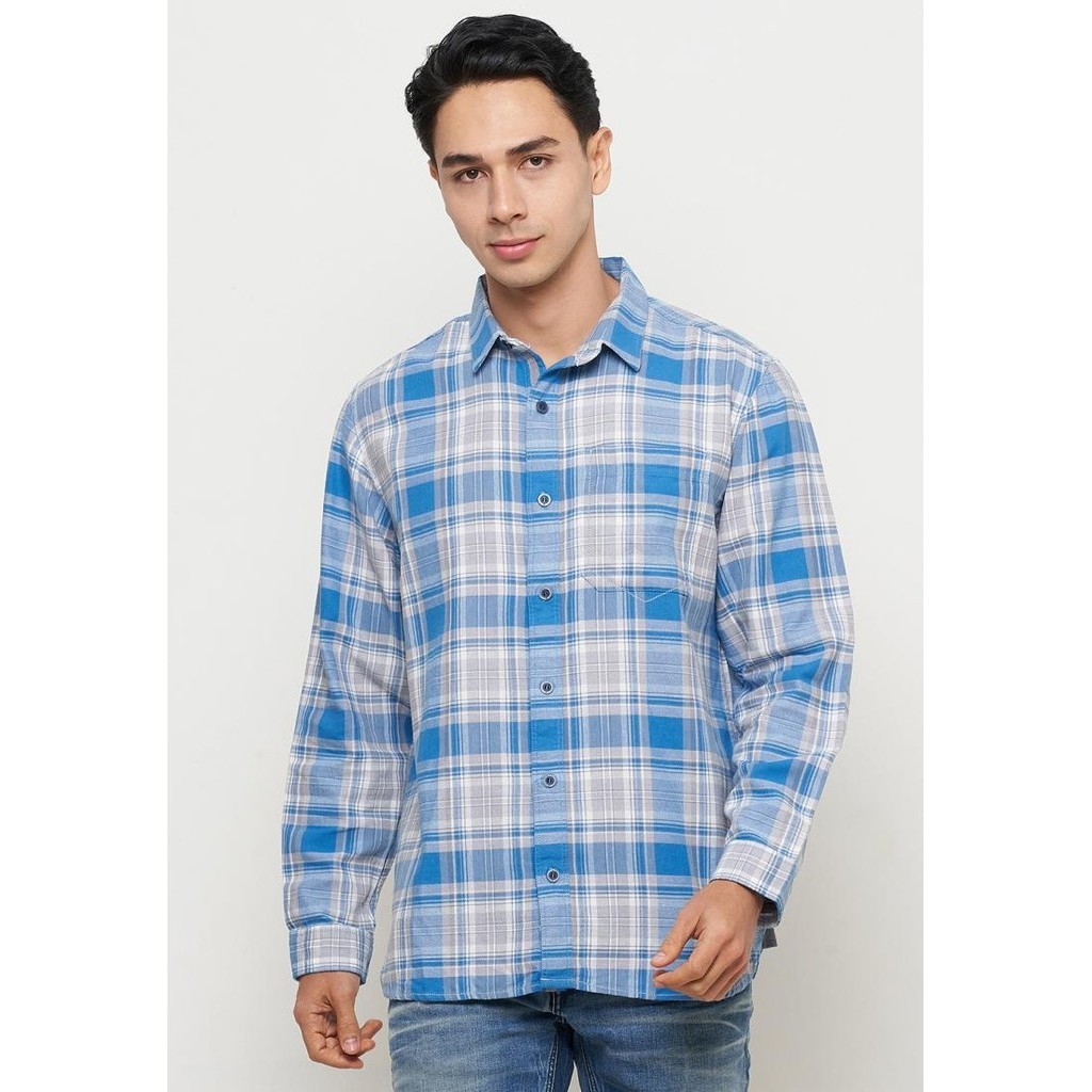 Emba Jeans - Kemeja Pria Lengan Panjang Regular Fit