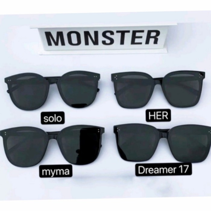 Kacamata Sunglasses Gentle Monster Dreamer Myma Her Solo  Hitam - MYMA