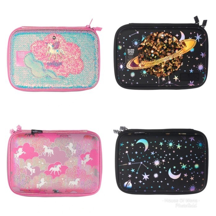 

SMIGGLE LUNAR MIRROR HARDTOP PENCIL CASE - TEMPAT PENSIL SMIGGLE