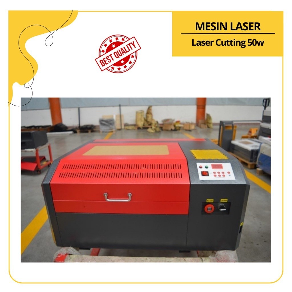 PROMO SPESIAL Mesin CNC Laser Cutting 50w 40*40 Mesin Laser 4040 Engraving [L-CUTTING50]