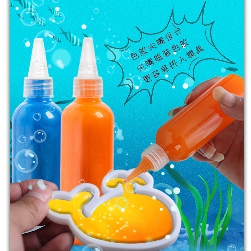 Cetakan Magical Waterscape Bubuk Magic Mainan Gel Satuan A27