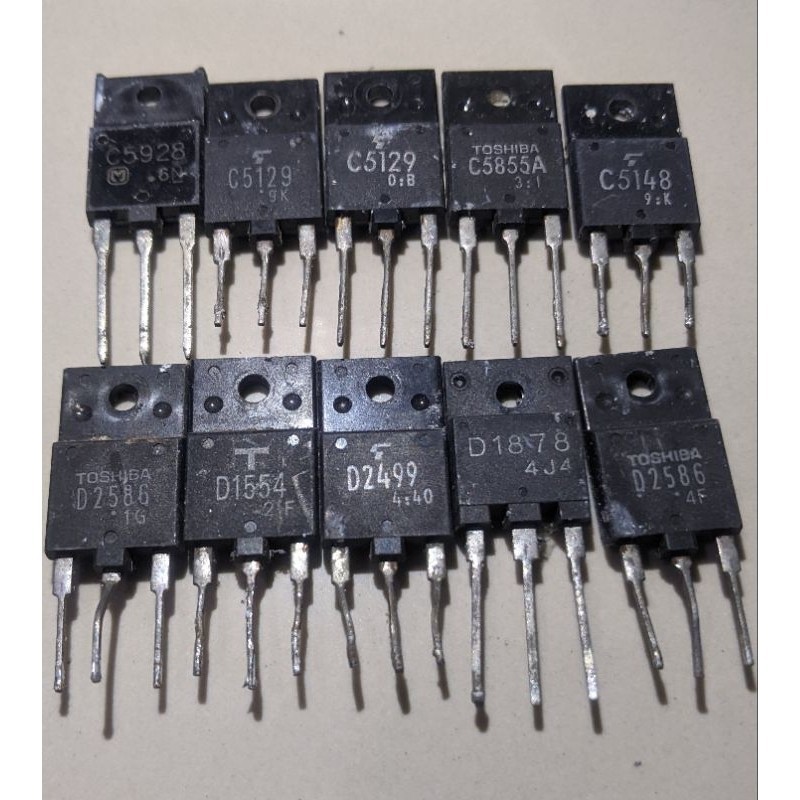 transistor regulator & horizontal original cabutan tv