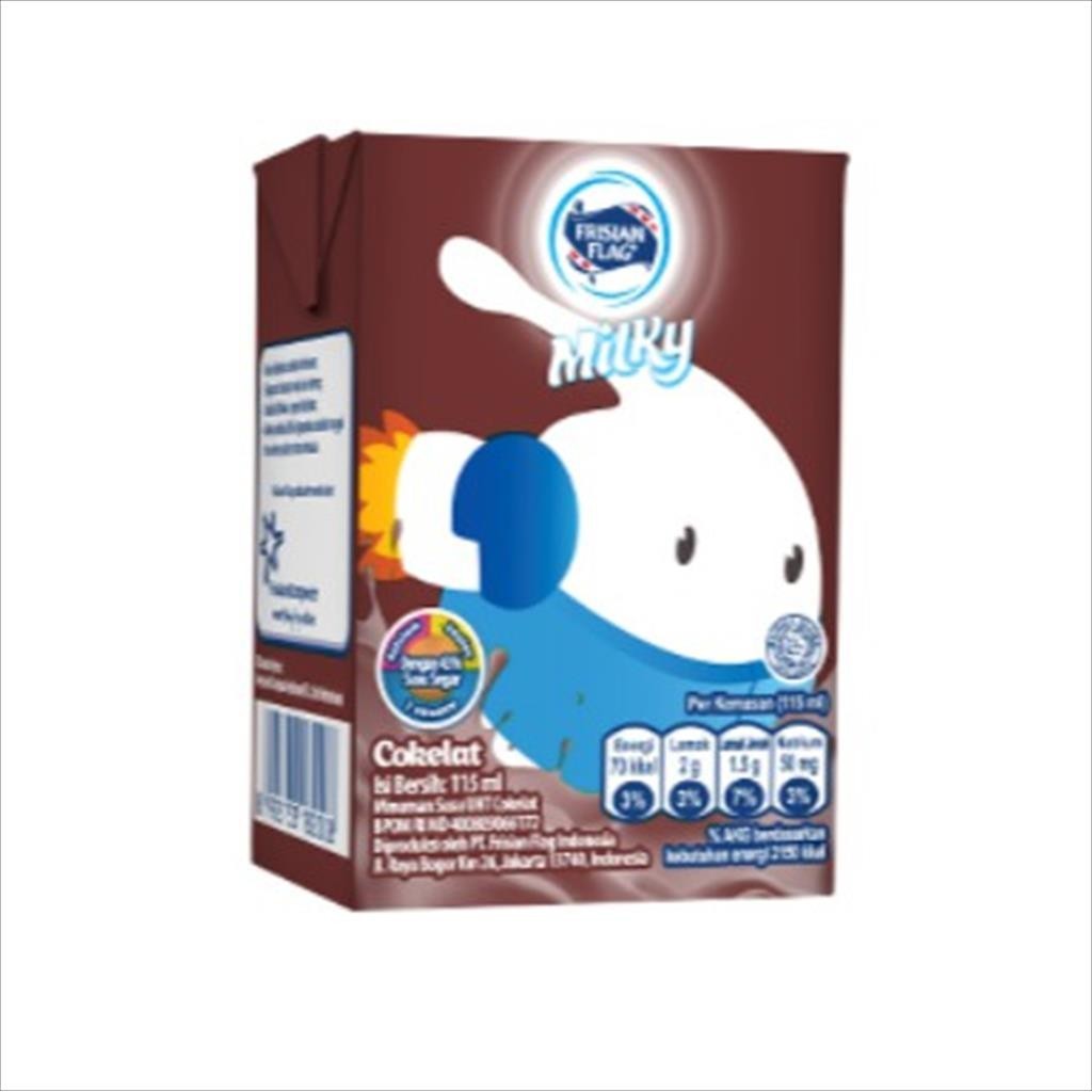 

Frisian Flag Bendera Kid / Milky Coklat Susu Cokelat UHT Dus - [115 ml] Choco