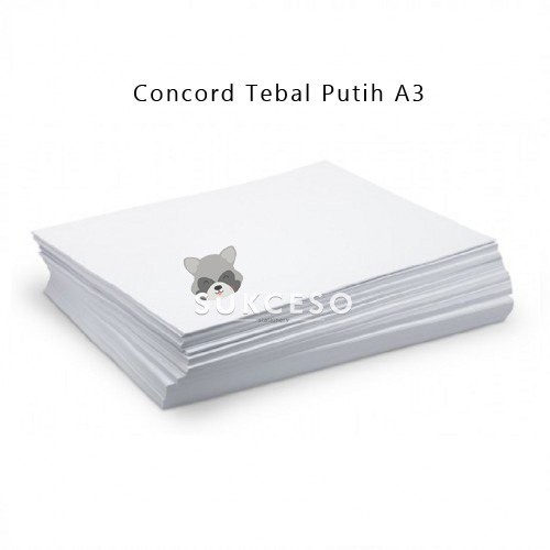 

Concord Tebal Putih A3 Kertas Cover Piagam Sertifikat Berkualitas