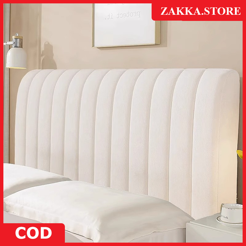ZAKKA STORE Cover Sandaran Kasur Elastis Sarung Divan Headboard Cover Sarung Penutup Sandaran Kasur