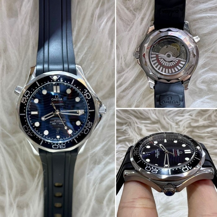 JAM TANGAN PRIA OMEGA SEMASTER MEWAH AUTOMATIC JAPAN SUPER GRADE AAA ANTI BADAI  #omega777