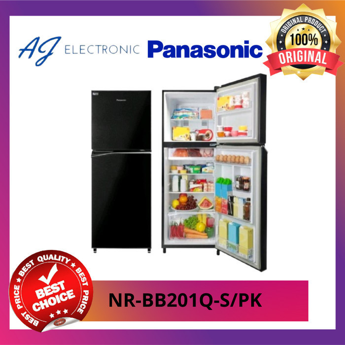 KULKAS PANASONIC NR-BB201Q-S/PK / NRBB201Q / NR BB201Q , INVENTER