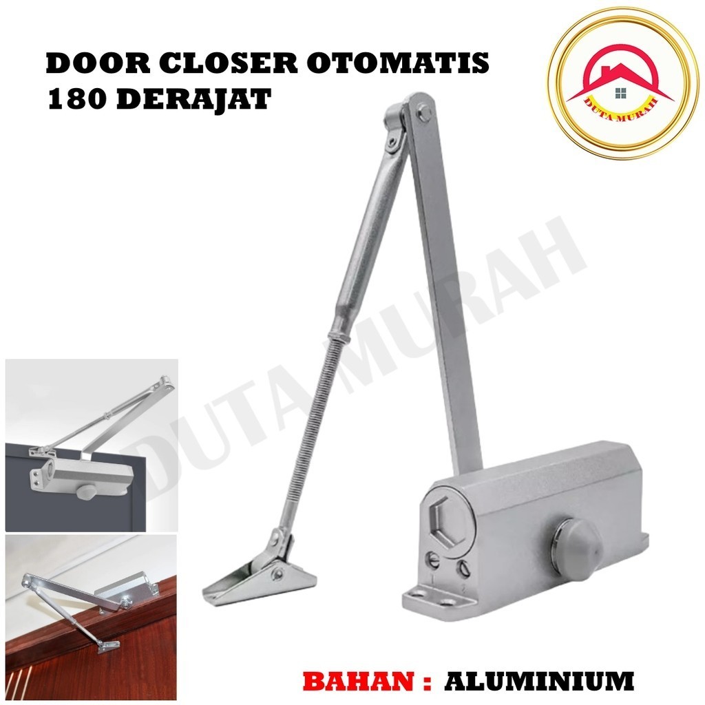 Door Closer  Penutup Pintu Otomatis 180 Derajat otomatis door closer
