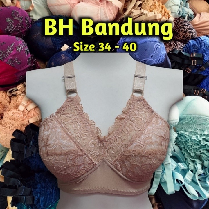 Bh Bandung renda tanpa kawat ukuran 32-42