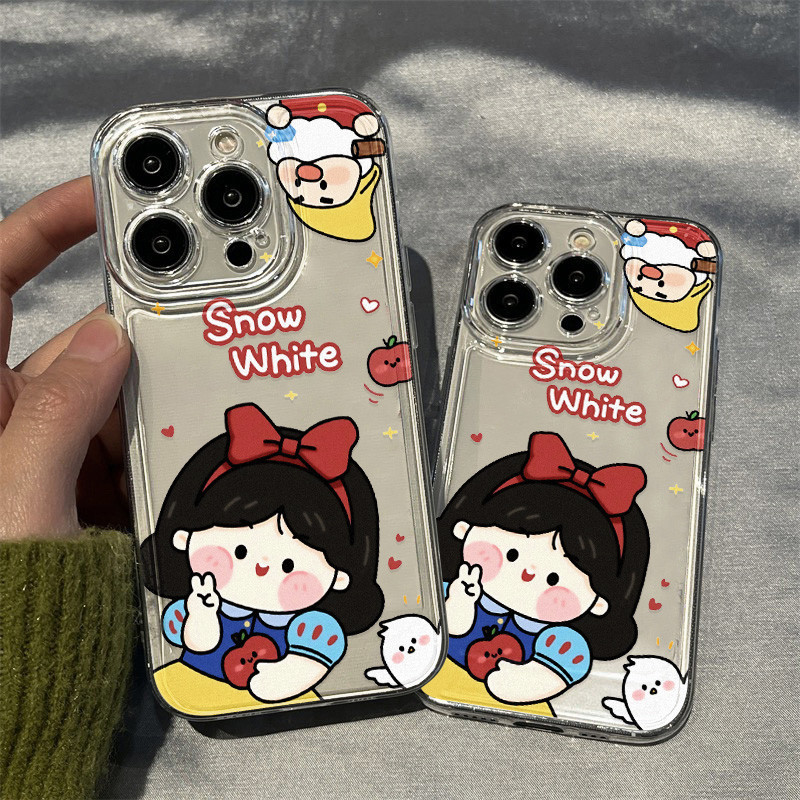 Fashion Beautiful Snow White Cartoon Pattern For Samsung A55 A05 A15 A05s A54 A14 A13 A04E A24 A12 A